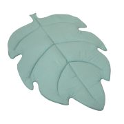 Covoras De Joaca Termic Frunza Pure Salvia 150x105x5cm, Pliabil, Bumbac 100% Si Umplutura Antialergica Babysoft  , Protectie Impotriva Loviturilor Pjb83698