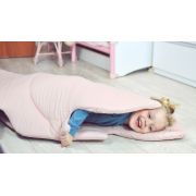 Covoras De Joaca Termic Frunza Pure Salvia 150x105x5cm, Pliabil, Bumbac 100% Si Umplutura Antialergica Babysoft  , Protectie Impotriva Loviturilor Pjb83698