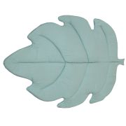 Covoras De Joaca Termic Frunza Pure Salvia 150x105x5cm, Pliabil, Bumbac 100% Si Umplutura Antialergica Babysoft  , Protectie Impotriva Loviturilor Pjb83698