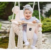 Leagan Pentru Copii Si Bebelusi, Catifea Velvet, Perna Detasabila Ursulet Teddy Mint Pjb2426-8070