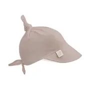 Sepcuta De Soare 6 Luni - 6 Ani Reglabila Din In Si Vascoza Cu Cozoroc Pentru Protectie, Dark Beige Pjbc862-7223