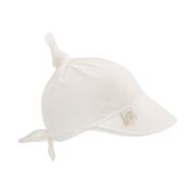 Sepcuta De Soare 6 Luni - 6 Ani Reglabila Din In Si Vascoza Cu Cozoroc Pentru Protectie, Iniana White Pjbc85365