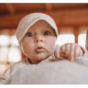 Sepcuta De Soare 6 Luni - 6 Ani Reglabila Din In Si Vascoza Cu Cozoroc Pentru Protectie, Iniana White Pjbc85365