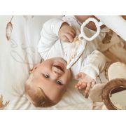 Salteluta Cu Arcada Interactiva Pentru Copii Si Bebelusi, Activitati Cu Jucarii Senzoriale ,   Boho Pjbc590