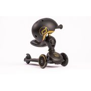Trotineta Copii Cu Sezut, Suport Jucarie, Transformabila 2in1, Highwaykick 1 Lifestyle Black Gold Limited, 1-5 Ani, Pana La 50 Kg, Scoot  Ride Pjb96530