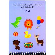 Carte de activitati ABC Chalk Book Alligator AB3219ABCCH BBJAB3219ABCCH_Initiala