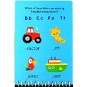 Carte de activitati ABC Chalk Book Alligator AB3219ABCCH BBJAB3219ABCCH_Initiala
