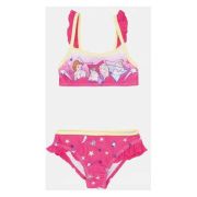 Costum baie fetite 2 piese Dinsey Princess SunCity ET1919 BBJET1919_Roz Inchis_5 ani (110 cm)