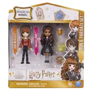 HARRY POTTER WIZARDING WORLD MAGICAL MINIS SET 2 FIGURINE RON SI PARVATI VIV6064902