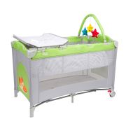 Patut pliant 2 nivele Juju Sleepy Baby, Freddie Fox JUJJU7980-Freddie-Fox