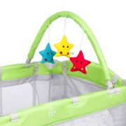 Patut pliant 2 nivele Juju Sleepy Baby, Freddie Fox JUJJU7980-Freddie-Fox