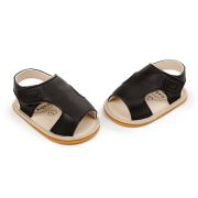 Sandalute negre cu arici pentru baietei MBd9642-2-SA6