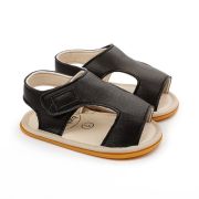 Sandalute negre cu arici pentru baietei MBd9642-2-SA6