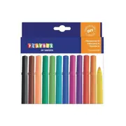 Set 12 carioci colorate cu varful gros - okepb2470500