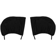 Set 2 parasolare laterale-spate 50 x 58-95 cm Tuloko TL015 BBJTL015_Negru