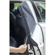 Set 2 parasolare laterale-spate 50 x 58-95 cm Tuloko TL015 BBJTL015_Negru