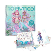 Album Top Model Dress me up 224 autocolante Fantasy Depesche PT11964 BBJPT11964_Initiala