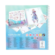 Album Top Model Dress me up 224 autocolante Fantasy Depesche PT11964 BBJPT11964_Initiala