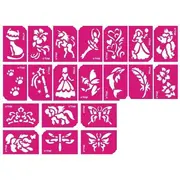 Set 21 sabloane pentru tatuaje temporare Tytoo KKCST4530034 BBJKKCST4530034_Initiala