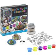 Set pictura pe pietre Neon 19 piese Grafix GR200052 BBJGR200052_Initiala