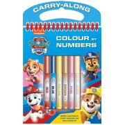 Carte de colorat Paw Patrol cu 6 carioci incluse Alligator AB3297PWCN BBJAB3297PWCN_Initiala