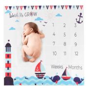 Paturica Milestone subtire pentru fotografii memorabile Lighthouse DLLdrl12sl3