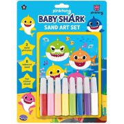 Set Pictura cu nisip, 2 imagini si 1 folie stickere Baby Shark Alligator AB3210BSSD BBJAB3210BSSD_Initiala