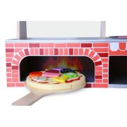 Cuptor pentru pizza din lemn + accesorii ecotoys 4366 edeedi4366