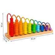 Jucarie educativa din lemn abac ecotoys ph05s001 edeediph05s001