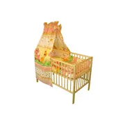 Lenjerie MyKids Dino Roz 5 Piese 120x60 00003801