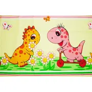 Lenjerie MyKids Dino Roz 5 Piese 120x60 00003801