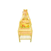 Lenjerie MyKids Dino Roz 5 Piese 120x60 00003801