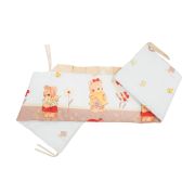 Lenjerie MyKids Teddy Gradina Maro 4 Piese 120x60 00004195