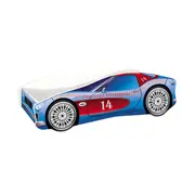 Pat Tineret MyKids Race Car 02 Blue-160x80 00070443
