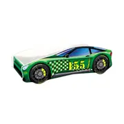 Pat Tineret MyKids Race Car 04 Green-160x80 00070445