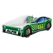Pat Tineret MyKids Race Car 04 Green-160x80 00070445