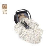Paturica Universala Pentru Scoica Auto Bumbac   Catifea ,   Boho Bej Pjb489139