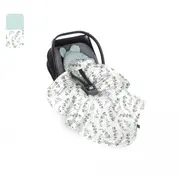 Paturica Universala Pentru Scoica Auto Bumbac   Catifea ,   Eucalipt Mint Pjb483946