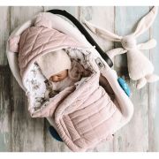 Paturica Universala Pentru Scoica Auto Bumbac   Catifea ,   Eucalipt Mint Pjb483946