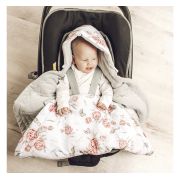 Paturica Universala Pentru Scoica Auto Bumbac   Catifea ,   Eucalipt Mint Pjb483946