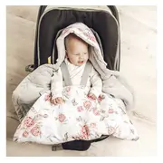 Paturica Universala Pentru Scoica Auto Bumbac   Catifea ,   Eucalipt Mint Pjb483946