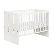 Patut cu sertar KLUPS Paula Alb + Saltea 10 MyKids Confort II 00009543
