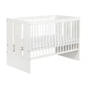 Patut cu sertar KLUPS Paula Alb + Saltea 10 MyKids Confort II 00009543