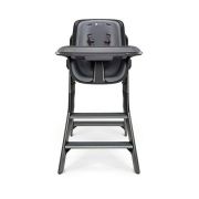 Scaun de masa 4moms Black-Grey+Set Farfurii si tacamuri 00070535