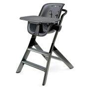 Scaun de masa 4moms Black-Grey+Set Farfurii si tacamuri 00070535
