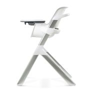 Scaun de masa 4moms White-Grey+Set Farfurii si tacamuri 00070536