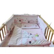 Lenjerie MyKids Catelus Roz 5 Piese 120x60 00004267