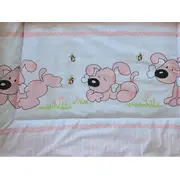 Lenjerie MyKids Catelus Roz 5 Piese 120x60 00004267