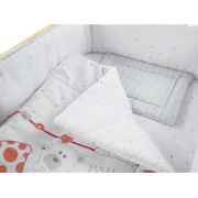 Lenjerie MyKids My Zoo Rosu 4+1 Piese 120x60 cm 00006646
