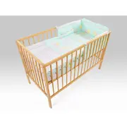 Lenjerie MyKids TEDDY STELUTE Turquoise M1 5 Piese 120x60 cm 00005321